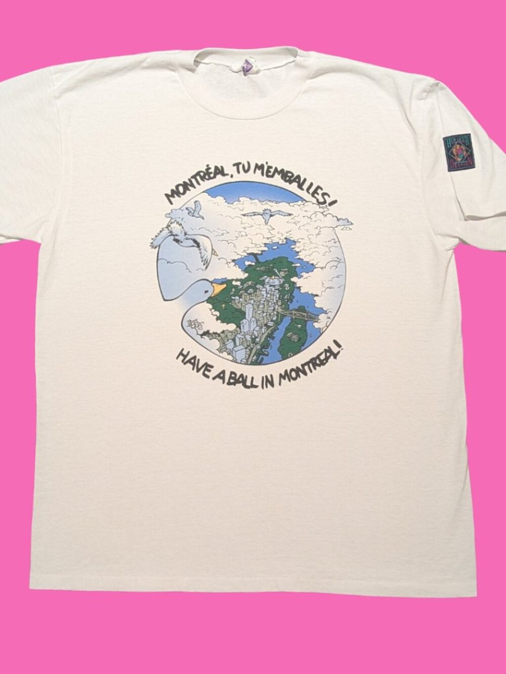 Vintage 1990’s Humeur Design, Souvenir Montreal, T-Shirt Size XL